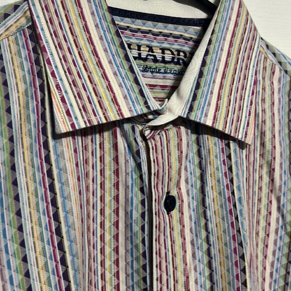 🔥🔥 CUADRA STPLE LEGACY High End Quality Button Down Shirt - PERFECT - Sz Lg - Picture 4 of 11